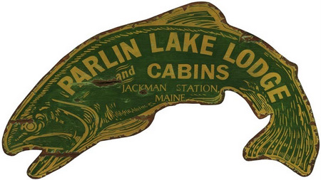 Retro Eat-Sleep-Fish Vintage Sign, Personalized Cabin Decor